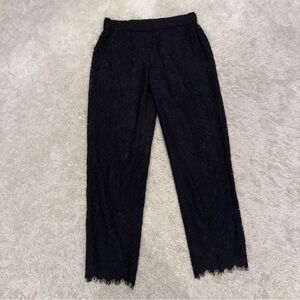 J. Crew Lace Cropped Pants